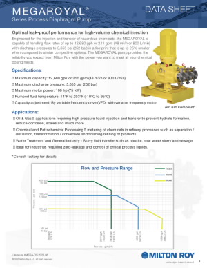 MEGAROYAL Diaphragm Pump