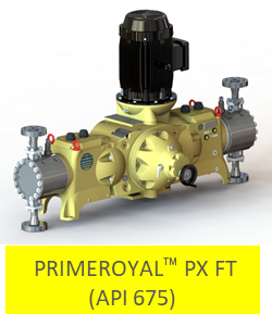 Hình ảnh máy bơm PRIMEROYAL PX FT của Milton Roy. 