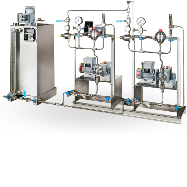 Cụm thiết bị phun hóa chất Dosaskid