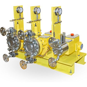 Máy bơm định lượng Milroyal D Tam công lưu lượng thấp đặc biệt với thiết bị phát hiện rò rỉ