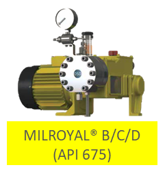 Hình ảnh máy bơm MILROYAL của Milton Roy.