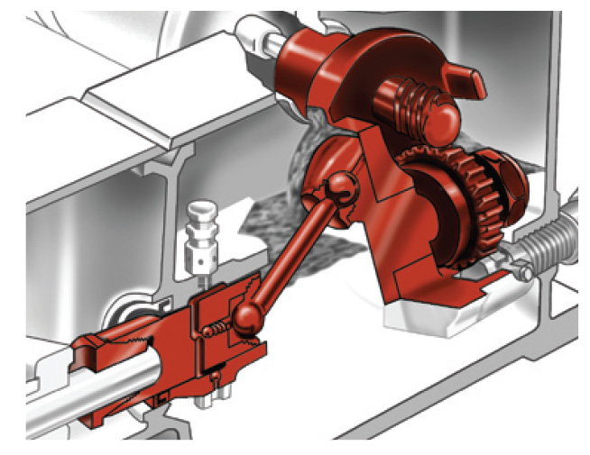 mecanismo de servicio industrial comúnmente sumergido en aceite